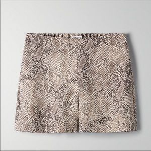 Aritzia Babaton Conan Short - Snakeskin